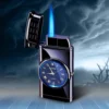 Watch with Built-in Refillable Gas Lighter | Unique Men's Gift